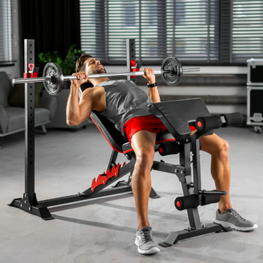 Лавка тренувальна Hop-Sport HS-1095 з партою Скотта