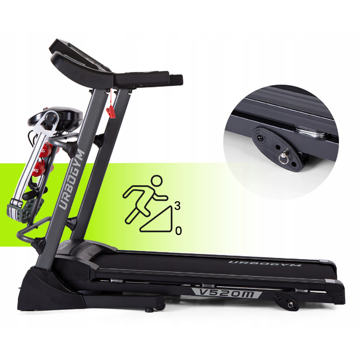 Електрична бігова доріжка Urbogym V520M (до 130 кг)