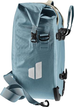 Велосипедна водонепроникна сумка Deuter Weybridge 25+5 л на багажник, Atlantic