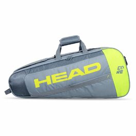 Сумка для тенісу HEAD CORE 6R Combi Unisex антрацит/помаранчевий для дорослих