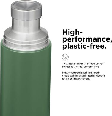 Термос Klean Kanteen TKPro-FW для напоїв, зелений, універсальний розмір