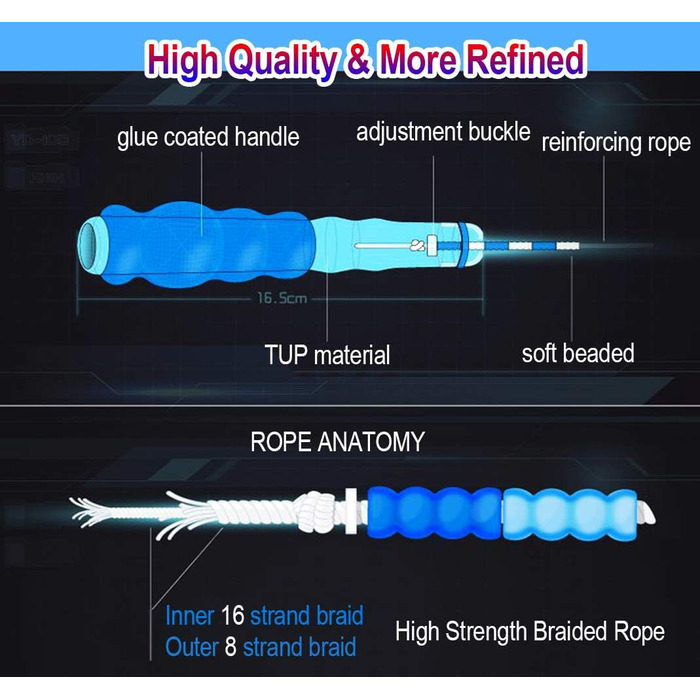 Дитяча скакалка з намистинами, м'яка, регульована, для фітнесу, тренувань та виховання, рожево-зелена (блакитно-рожева)