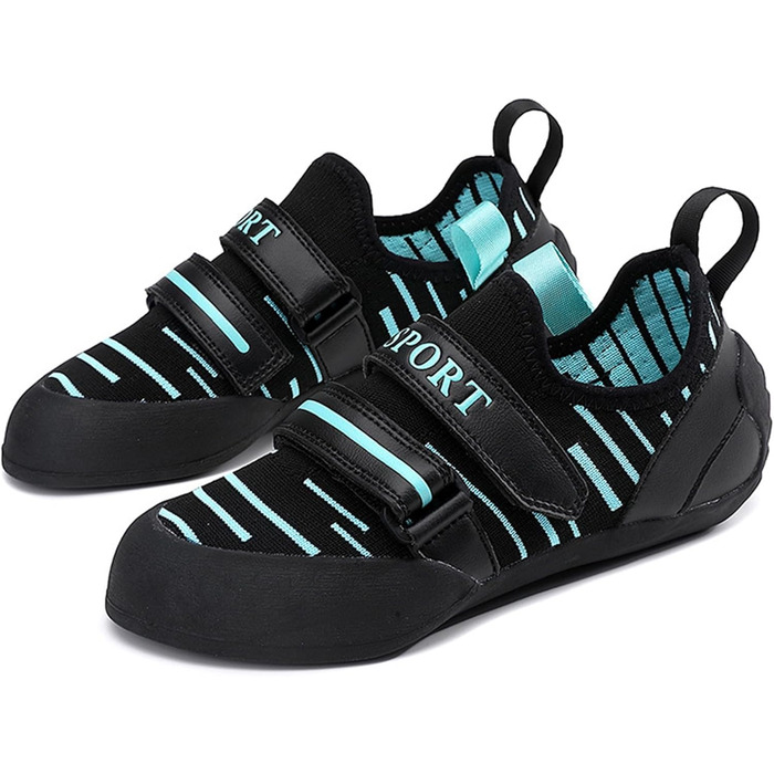 Жіночі скельні туфлі низького об'єму для фітнесу та спорту, професійні для боулдерингу, 39 EU, Black Moon