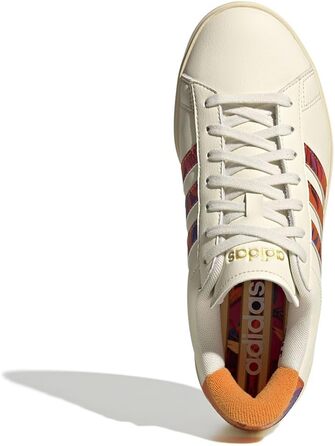 Кросівки жіночі Adidas Grand Court 2.0 Crewht Warvan Goldmt (41 1/3 EU) - білі шкіряні кеди