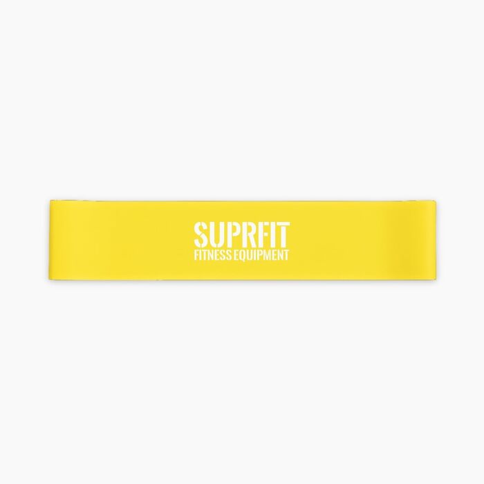 Набір гумових еспандерів Suprfit Miniband Set: 4 еспандери для фітнесу, латекс, різні рівні опору