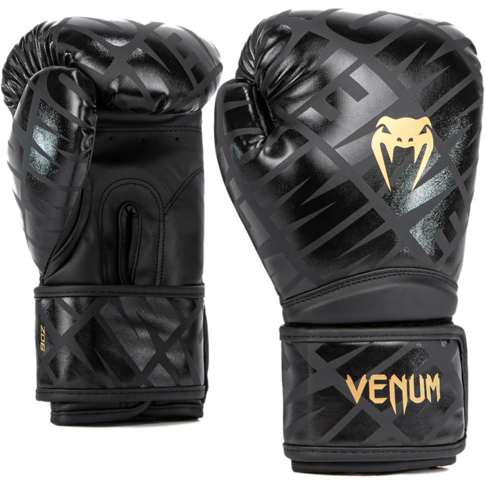 Боксерські рукавички Venum Contender 1.5 XT для дітей, чорний/золотий, 4 Oz