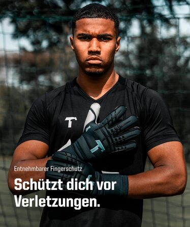 Воротарські рукавички T1TAN Profi Beast 3.0 Petrol: Розміри 6-11, для дорослих та підлітків