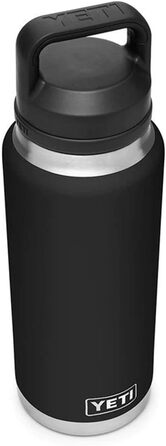 Термобутилка YETI Rambler з кришкою Chug, чорна, 1065 мл