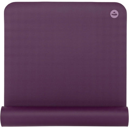 Йога-мат Bodhi ECO PRO XL 200x60 см, натуральний каучук, екстра довгий, нековзкий, для йоги та пілатесу, фіолетовий