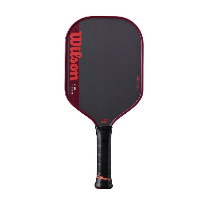 Ракетка для піклболу Wilson Blaze SF Pro 13, чорно-червона, 10.2 см