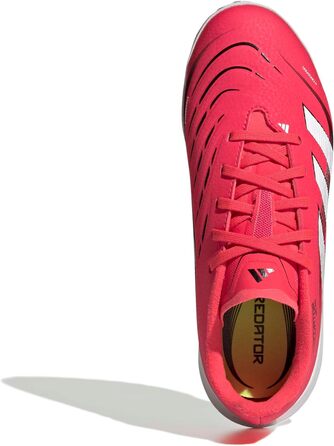 Дитячі футбольні бутси adidas Predator League Turf, унісекс (32 EU, червоний, білий, чорний)