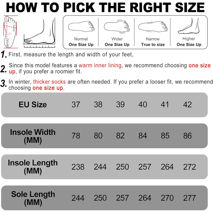 Зимові черевики жіночі водонепроникні, теплі, зручні, антиковзні, для піших прогулянок, трекінгу, відпочинку. Розміри 37-42 EU (Чорний, 37 EU)