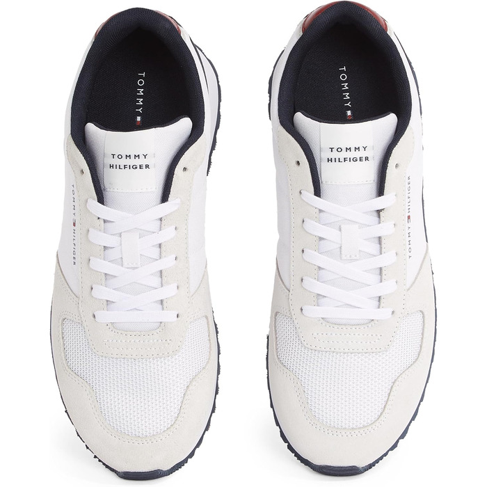 Чоловічі кросівки Tommy Hilfiger: спортивне взуття (46 EU, білий)