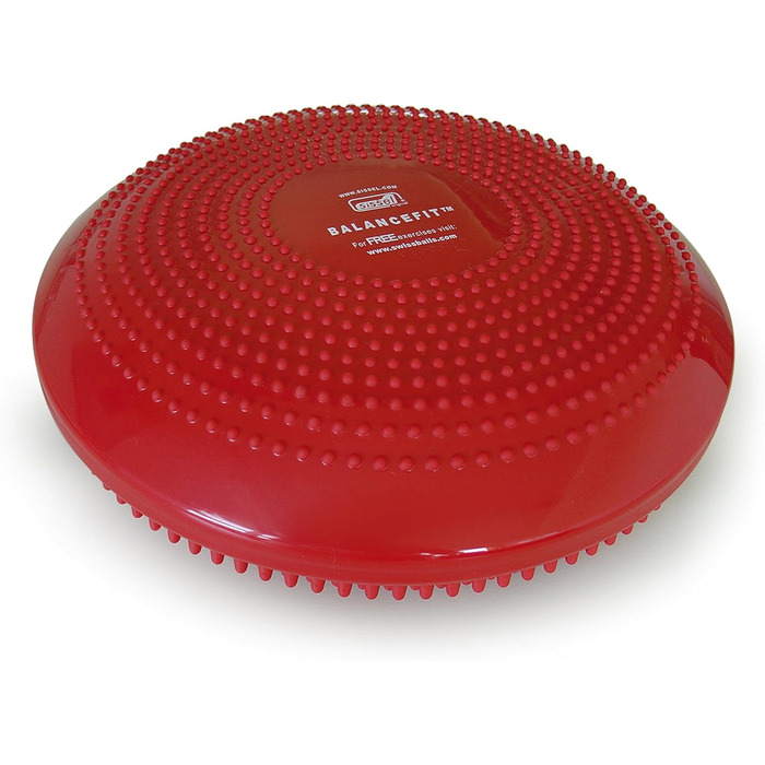 SISSEL® Balancefit® - балансувальний диск для вправ на весь тіл, масажу стоп та тазового дна. Зроблено в Німеччині. Ø32см, 7см, до 130кг (червоний)