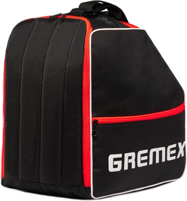 Чохол для лижних черевиків з відділенням для шолома - Водонепроникний рюкзак для лижних черевиків та шолома - Міцний з титановими швами - Зручний для транспортування, подорожей та захисту спорядження (Чорний + Рожевий)