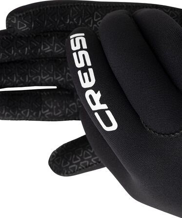 Рукавички для дайвінгу Cressi Black Neoprene Gloves Resilient 3mm, чорні, для дорослих