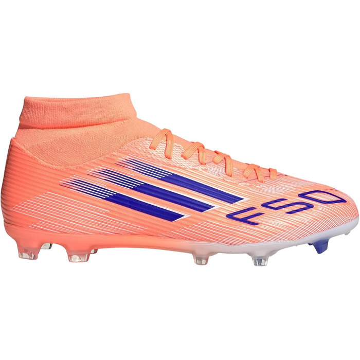 Футбольні бутси adidas F50 League Mid для гри на твердих/багатоповерххових покриттях (47.5 EU, Оранжевий)