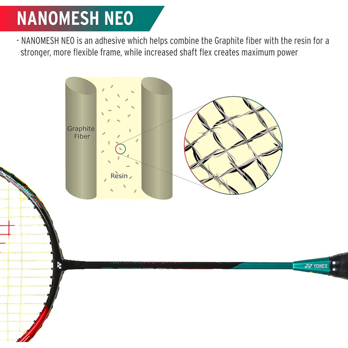 Бадмінтонна ракетка YONEX Astrox 38 D, графітова, для професіоналів