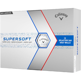 Гольф-м'ячі Callaway Supersoft 2023, преміум якість