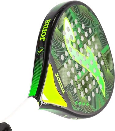 Падель ракетка Joma Master професійна, карбонова, 360-380 г, сльозоподібна форма, зелена