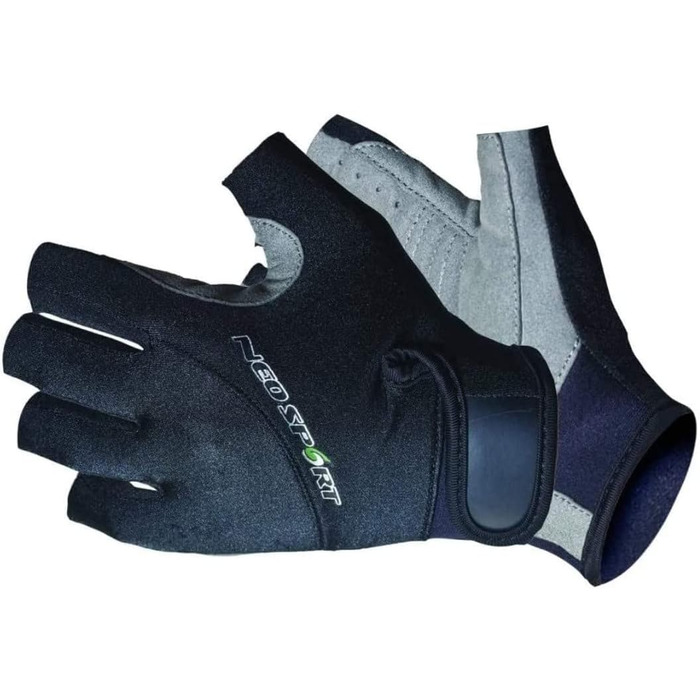 Рукавичка для дайвінгу NeoSport з неопрену 1,5 мм 3/4, чорна (S)