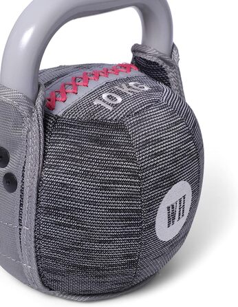 Жіноча фітнес гиря Soft Kettlebell для формування тіла, кондиції та нарощування сили | Текстильний чохол для тренувань вдома (10 кг)