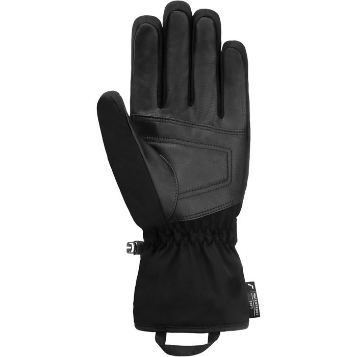 Чоловічі лижні рукавички Reusch Primus R-tex XT, водонепроникна мембрана, теплі зимові рукавички софтшел, сірі-жовті, розмір 9.5