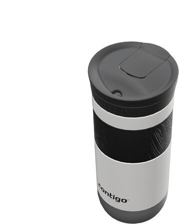 Термокружка Contigo Byron Snapseal 470 мл (сіль) - нержавіюча сталь, ізольована, герметична, для кави та напоїв на ходу, без BPA