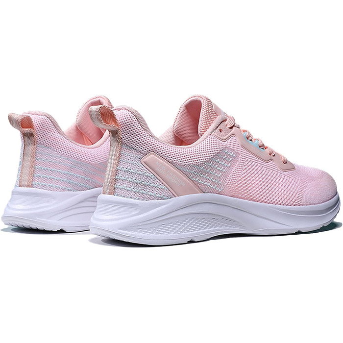 Спортивне взуття для жінок та чоловіків: кросівки для бігу, фітнесу, ходьби та повсякденного носіння. Розміри 35-45 EU, колір рожевий