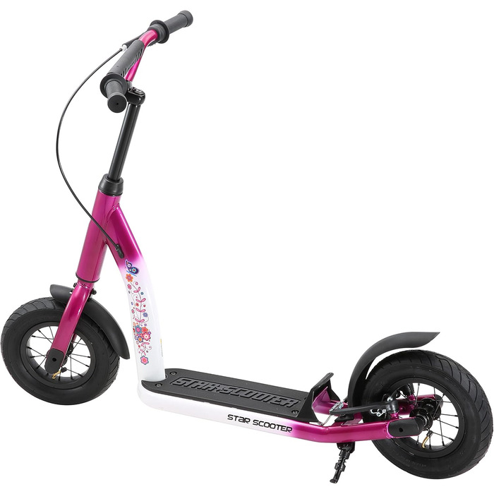 Дитячий самокат STAR SCOOTER на повітряних шинах, регульований, 10 дюймів, для міста, від 5 років, New Gen