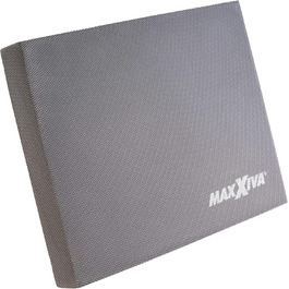Балансувальний килимок MAXXIVA 50x40x6 см для фітнесу, йоги, пілатесу, фізіотерапії, сірий