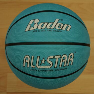 Баскетбольне взуття Baden All Star Unisex чорний / білий (6, світло-блакитний / білий)