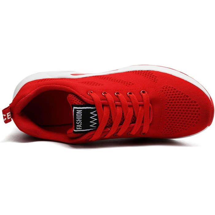 Кросівки для бігу та ходьби, чоловічі та жіночі, легкі, зручні, червоні, Yya1727