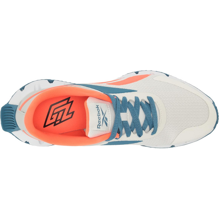 Кросівки Reebok Zig Dynamica 2.0 для дітей та дорослих (Unisex), 38 EU, Pure Grey/Orange Flare/Steely Blue