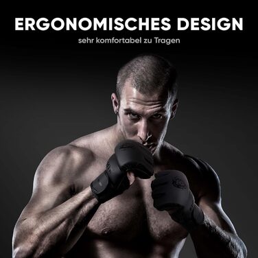 Рукавички FIGHTR Profi MMA для греплінгу, спарингу, кікбоксингу, муай-тай, боксу, тренувань на мішку, чоловічі та жіночі, з сумкою
