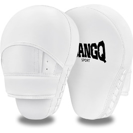 Боксерські рукавички Boxpads для тренувань, MMA, муай-тай, кікбоксингу, карате - білі