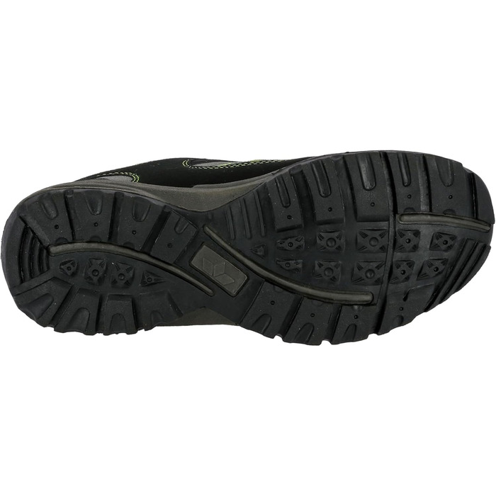 Чоловічі кросівки для ходьби Lico Rancher Low 210060, чорно-сіро-зелені, 42 EU