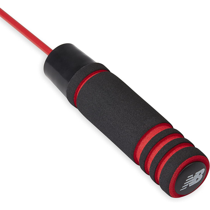 Скакалка New Balance з обтяженням 1 фунт для чоловіків та жінок, регульована довжина, для фітнесу та тренувань