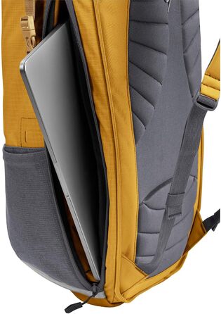 Рюкзак міський велосипедний VAUDE CityGo 23 II унісекс, жовтий, 23 л