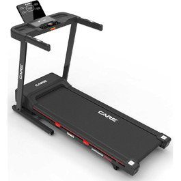 Бігове обладнання Care Fitness Jogger Max: LED-дисплей, 28 програм, 16 км/год, ручна нахил, тихий мотор