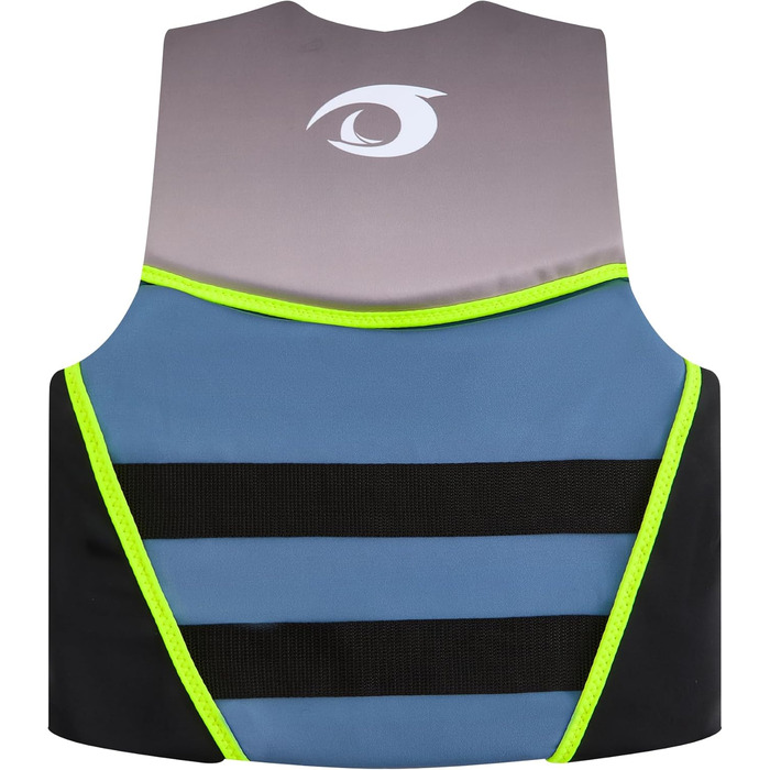 Owntop Світлотехнічна жилетка для плавання, регульована, з трьохточковим ременем безпеки, для дітей та підлітків, жовта (L). Підходить для каякінгу, плавання, риболовлі та снорклінгу.