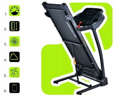 Електрична бігова доріжка Urbogym V480 (до 120 кг)