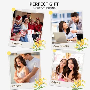 Масажер для шиї TISSCARE Shiatsu з підігрівом - електричний масажер для шиї, спини, плечей, ніг та ступнів. Глибокий масаж для розслаблення. Подарунок для батьків та партнерів, чорний