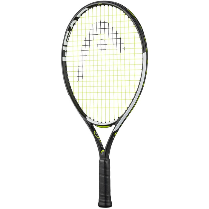 Дитяча тенісна ракетка HEAD Ig Speed Junior 21, 200 г, біло-чорна, для дітей 4-6 років, натягнута