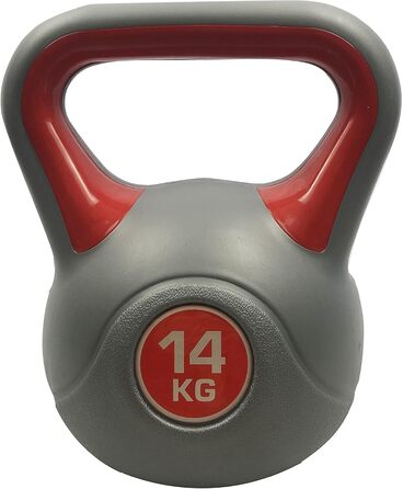 Гиря Kettlebell 14 кг, пластикова, фітнес-тренування, Schwunghantel