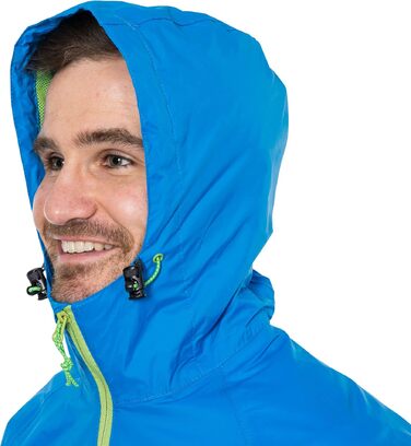 Водонепроникна компактна куртка-дощовик Trespass Qikpac Unisex, колір Cobalt