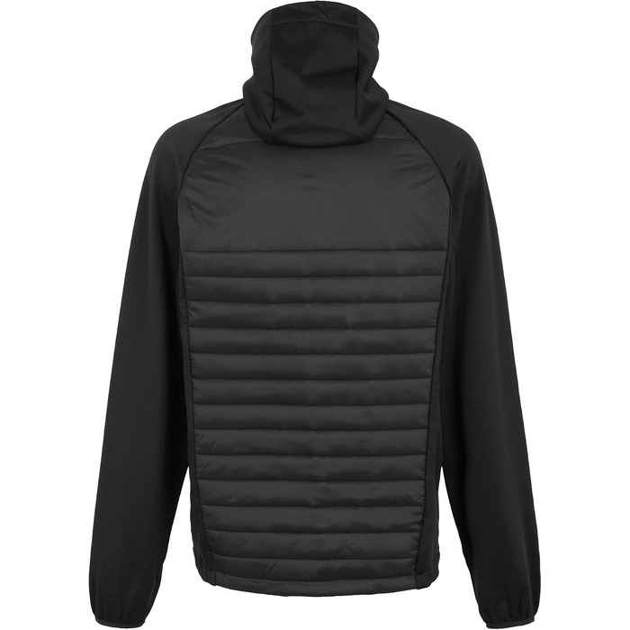 Чоловіча гібридна робоча куртка Regatta Professional Navigate Warm Hybrid Fleece — чорна, розмір M