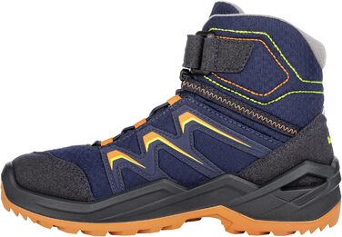 Черевики дитячі LOWA MADDOX GTX MID JUNIOR, 29 EU, Navy/Orange