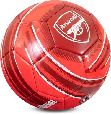 М'яч для футболу Hy-Pro Arsenal F.C. | Розмір 5, Тренувальний, Матчевий, Офіційно ліцензований товар, для дітей та дорослих