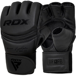 Боксерські рукавички RDX Profi MMA: шкіра Maya Hide, захист для ударів, бокс, кікбоксинг, муай-тай, чоловічі/жіночі